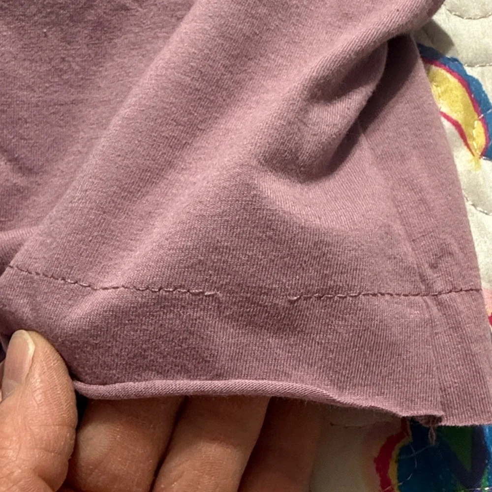 Alotico Cropped Mauve Pura Vida Costa Rica Muscle Tee Size: L